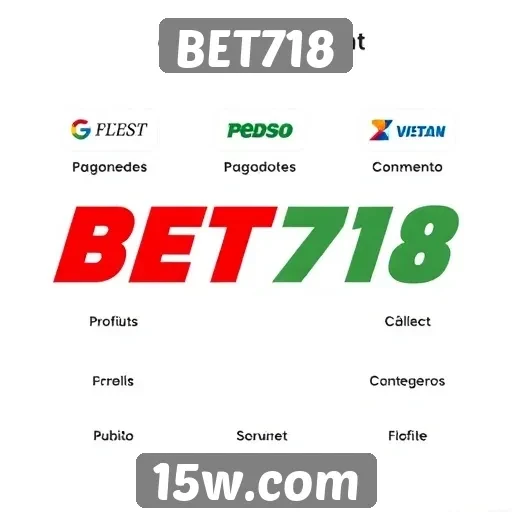 BET718: métodos de pagamento disponíveis para jogadores
